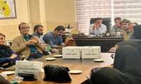 جلسه انتخابات نمایندگان پزشک خانواده و مامای تیم سلامت در شبکه بهداشت و درمان شهرستان خمام