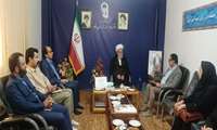 دیدار با امام جمعه شهرستان خمام به مناسبت هفته ملی جمعیت